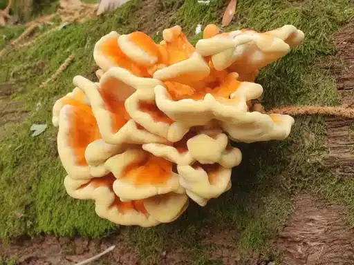 Chicken of the woods (Laetiporus sulphureus)